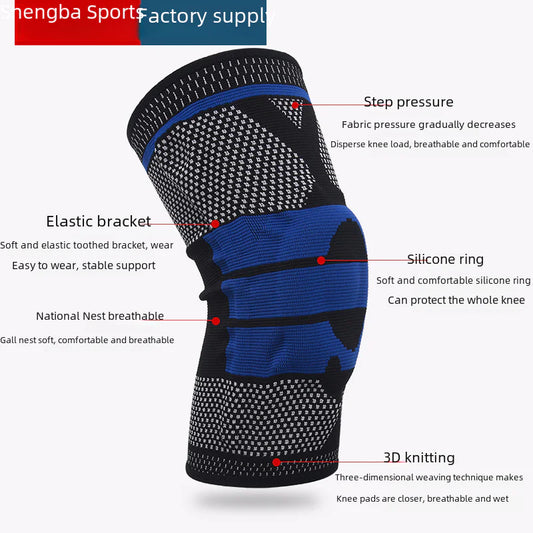 ACL Thrive Premium Sports Knee Support Sleeve – Lightweight Spring-Stabilized Fit (M, L, XL)