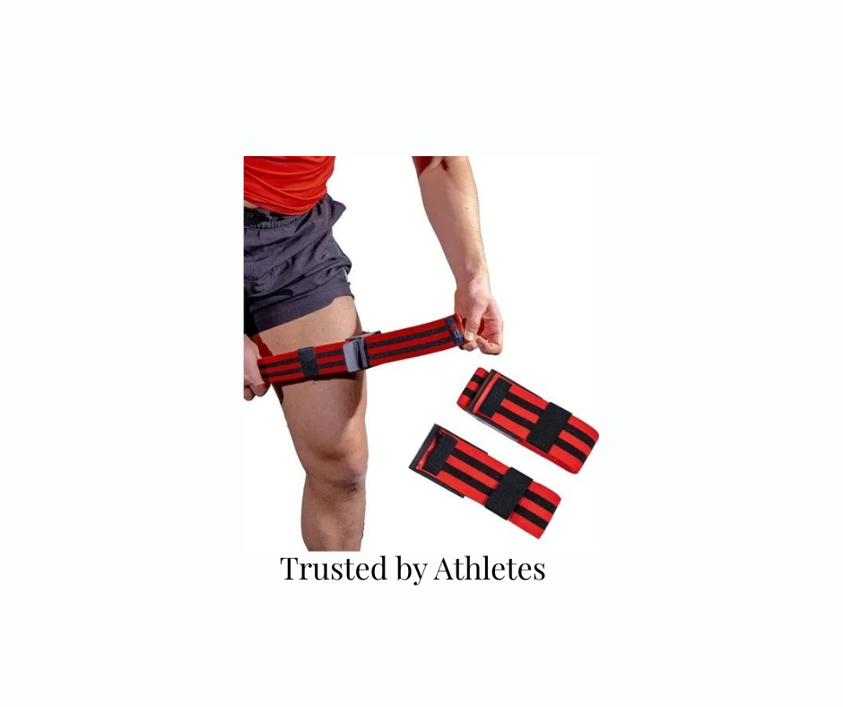 Adult BFR Elastic Training Bands – Occlusion Style Workout Straps for Strength & Performance