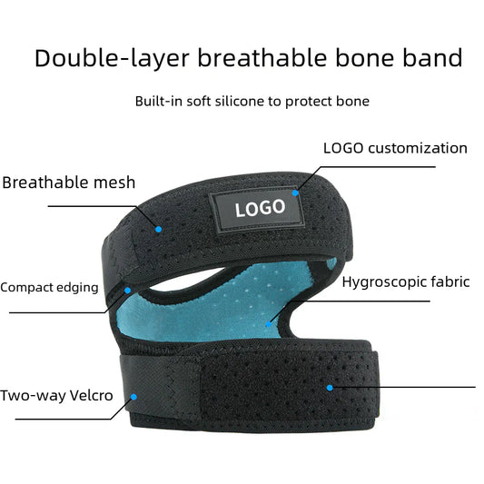 ACL Thrive Breathable Silicone Knee Support Sleeve – Adjustable Fit for Sports & Daily Comfort